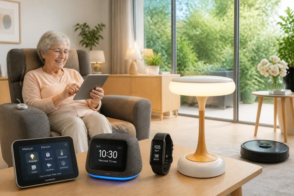 découvrez les objets connectés essentiels pour faciliter le quotidien des seniors grâce à la domotique, alliant sécurité, confort et autonomie.