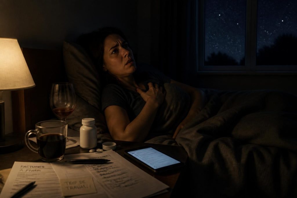 découvrez les causes possibles d'un cœur qui s'emballe la nuit et apprenez quand il est important de consulter un médecin pour prévenir tout risque.