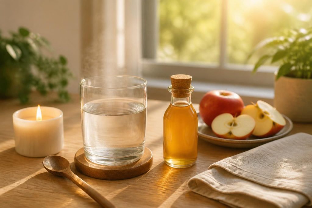 découvrez les bienfaits du mélange de vinaigre de cidre et d'eau chaude le matin, ainsi que les précautions à prendre pour une consommation sûre et efficace.