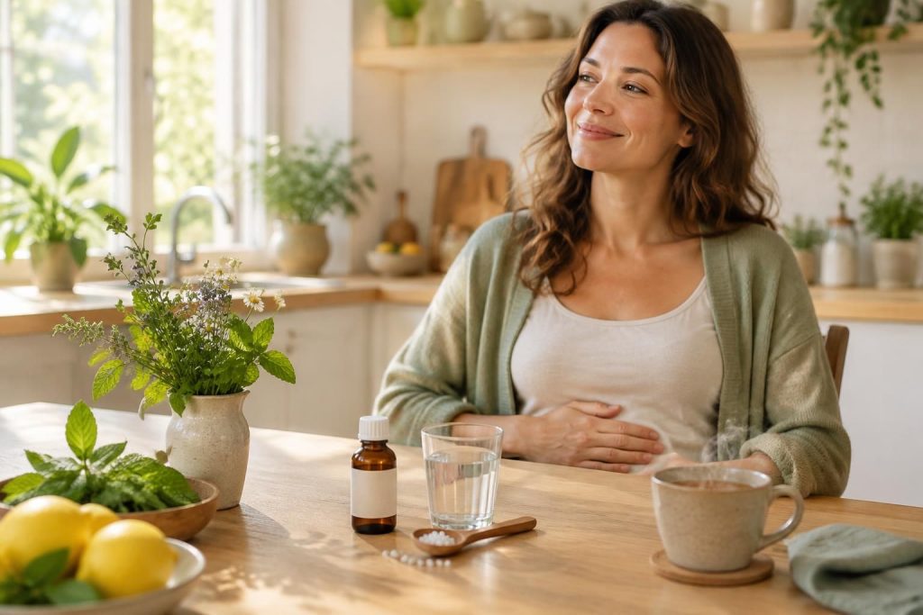 découvrez comment l’homéopathie peut accompagner votre confort digestif et votre estomac au quotidien, avec des conseils pour choisir une approche douce.