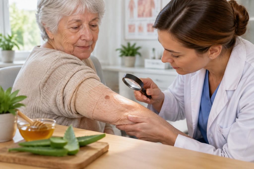 kératose séborrhéique ou actinique : découvrez les limites des remèdes de grand-mère et pourquoi un avis médical est essentiel pour un traitement sûr.