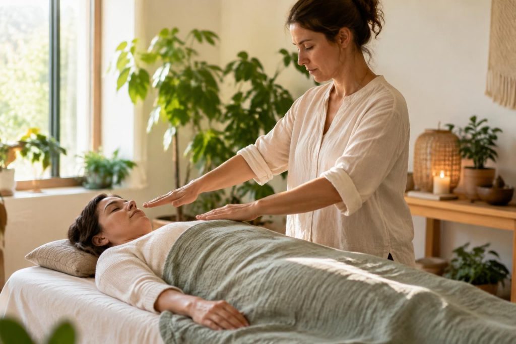 découvrez ce qu’est le reiki, ses principes, ses bienfaits possibles et comment trouver une séance près de chez vous.